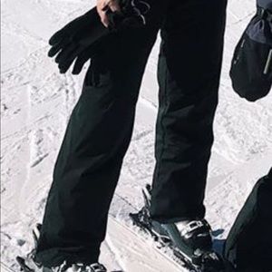 Black Obermeyer ski pants